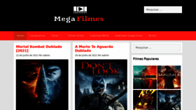 What Mega-filmes.xyz website looked like in 2021 (2 years ago)