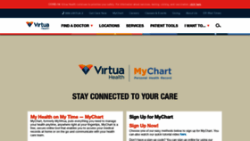What Myvirtua.org website looked like in 2021 (2 years ago)