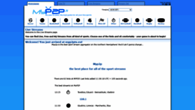 What Myp2p.me website looked like in 2021 (2 years ago)