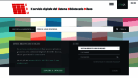 What Milano.medialibrary.it website looked like in 2021 (2 years ago)