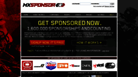 What Mxsponsor.com website looked like in 2021 (2 years ago)