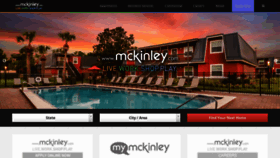 What Mckinley.com website looked like in 2021 (2 years ago)