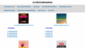 What M.informativestore.com website looked like in 2021 (2 years ago)