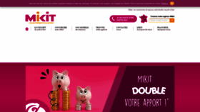 What Mikit.fr website looked like in 2021 (2 years ago)