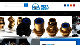 What Mefaotomotiv.com website looked like in 2021 (2 years ago)