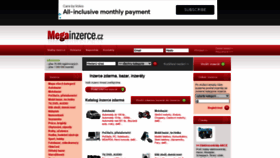 What Megainzerce.cz website looked like in 2021 (2 years ago)
