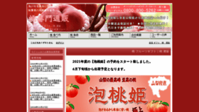 What Momo-fruits.com website looked like in 2021 (2 years ago)