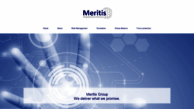 What Meritis.ch website looked like in 2021 (2 years ago)
