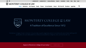 What Montereylaw.edu website looked like in 2021 (2 years ago)