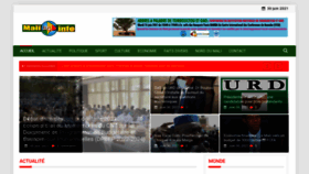 What Mali24.info website looked like in 2021 (4 years ago)