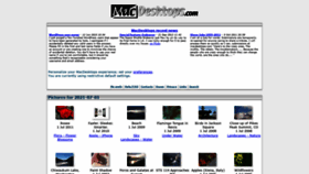 What Macdesktops.com website looked like in 2021 (2 years ago)