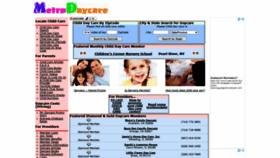 What Metrodaycare.com website looked like in 2021 (2 years ago)