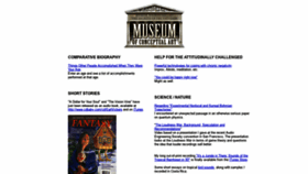 What Museumofconceptualart.com website looked like in 2021 (2 years ago)