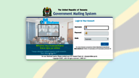 What Mail.tsc.go.tz website looked like in 2021 (4 years ago)