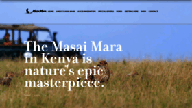 What Masaimara.com website looked like in 2021 (2 years ago)