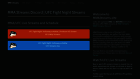 What Mmastreams.site website looked like in 2021 (2 years ago)