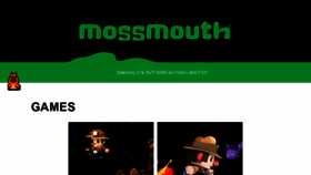 What Mossmouth.com website looked like in 2021 (2 years ago)
