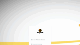 What Mwork.maybank.com website looked like in 2021 (2 years ago)