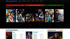 What Mangapark.bid website looked like in 2021 (2 years ago)