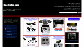 What Mag-stripe.com website looked like in 2021 (2 years ago)