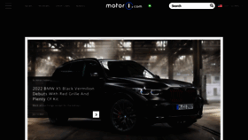 What Motor1.com website looked like in 2021 (2 years ago)