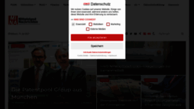 What Mittelstand-nachrichten.de website looked like in 2021 (5 years ago)