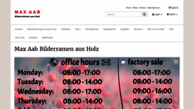 What Max-aab.de website looked like in 2021 (2 years ago)