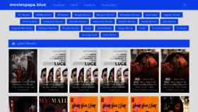 What Moviespapa.one website looked like in 2021 (2 years ago)
