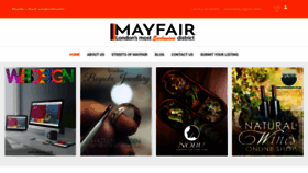What Mayfair-london.co.uk website looked like in 2021 (2 years ago)