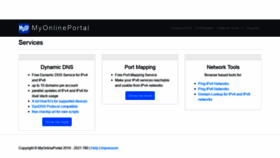 What Myonlineportal.at website looked like in 2021 (2 years ago)