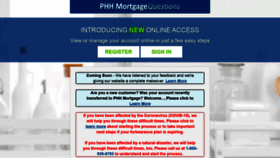 What Mortgagequestions.com website looked like in 2021 (2 years ago)