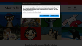 What Moritzverlag.de website looked like in 2021 (2 years ago)