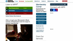 What Mpr.org website looked like in 2021 (2 years ago)