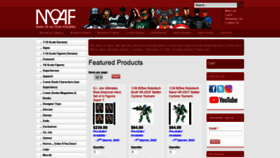What Manofactionfigures.com website looked like in 2021 (2 years ago)