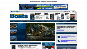 What Modelboats.co.uk website looked like in 2021 (2 years ago)