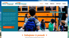 What Molprevoz-turist.com website looked like in 2021 (2 years ago)