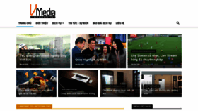 What Mediaviet.vn website looked like in 2021 (2 years ago)