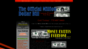 What Milliondollarsource.com website looked like in 2021 (2 years ago)