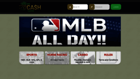 What Mycashgame.com website looked like in 2021 (2 years ago)
