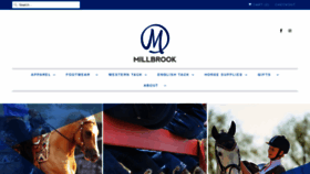 What Millbrooktack.com website looked like in 2021 (2 years ago)