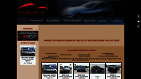 What Maxicar31.com website looked like in 2021 (4 years ago)