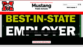 What Mustangps.org website looked like in 2021 (2 years ago)