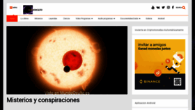 What Mundooculto.es website looked like in 2021 (2 years ago)
