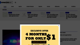 What Myjournalcourier.com website looked like in 2021 (4 years ago)