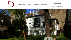 What Musee-delacroix.fr website looked like in 2021 (2 years ago)
