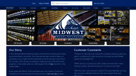 What Midwestmodelrr.com website looked like in 2021 (2 years ago)