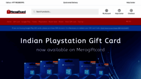 What Merogiftcard.com website looked like in 2021 (2 years ago)