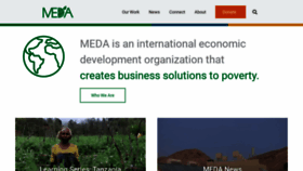 What Meda.org website looked like in 2021 (2 years ago)