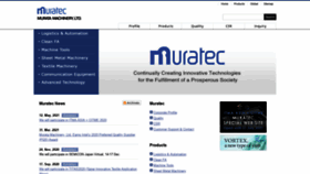 What Muratec.net website looked like in 2021 (2 years ago)