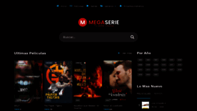 What Megaxserie.me website looked like in 2021 (2 years ago)